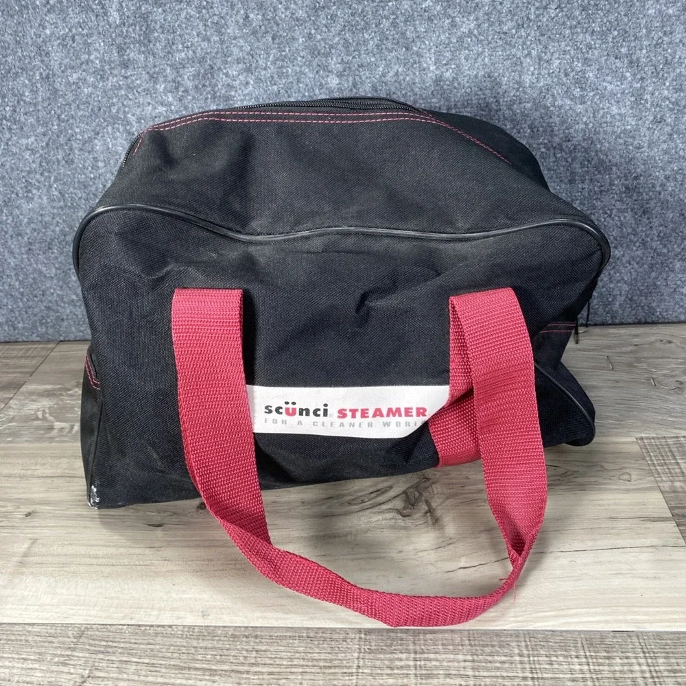 Scunci SS-1000 Hand‎ Held Portable Household Steamer with Attachments/Bag/Manual
